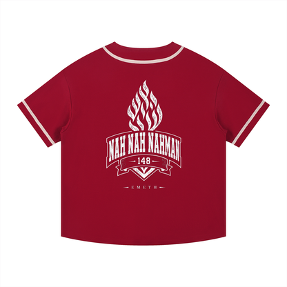 EMETH NAH NAH NAHMAN | Jersey Baseball Boutonné
