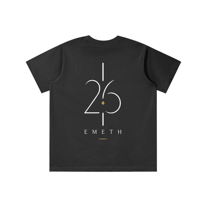 T-shirt Enfant 26 Signature – 100 % Coton | EMETH Kids