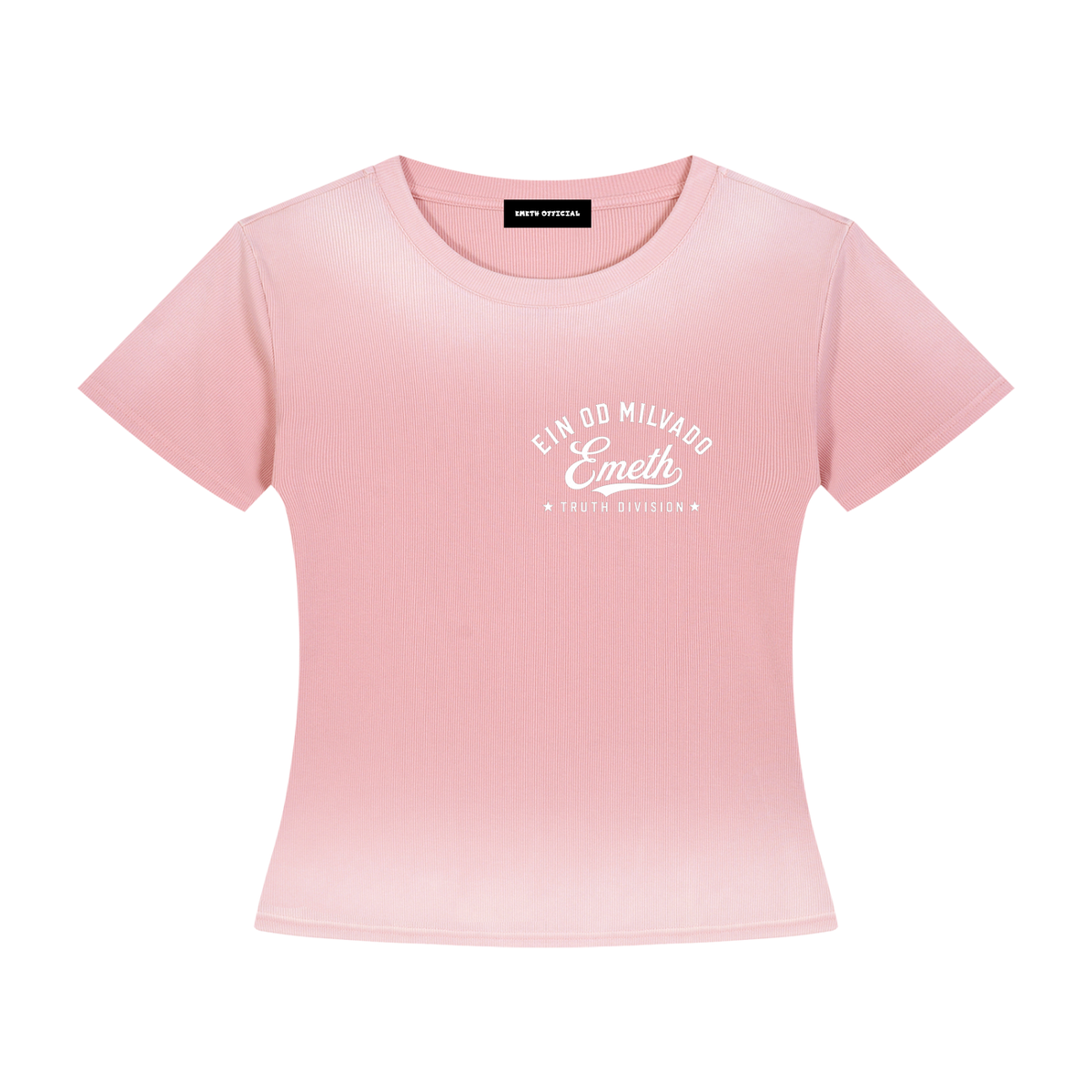 EMETH Ein Od Milvado | T-shirt Femme Délavé Soleil