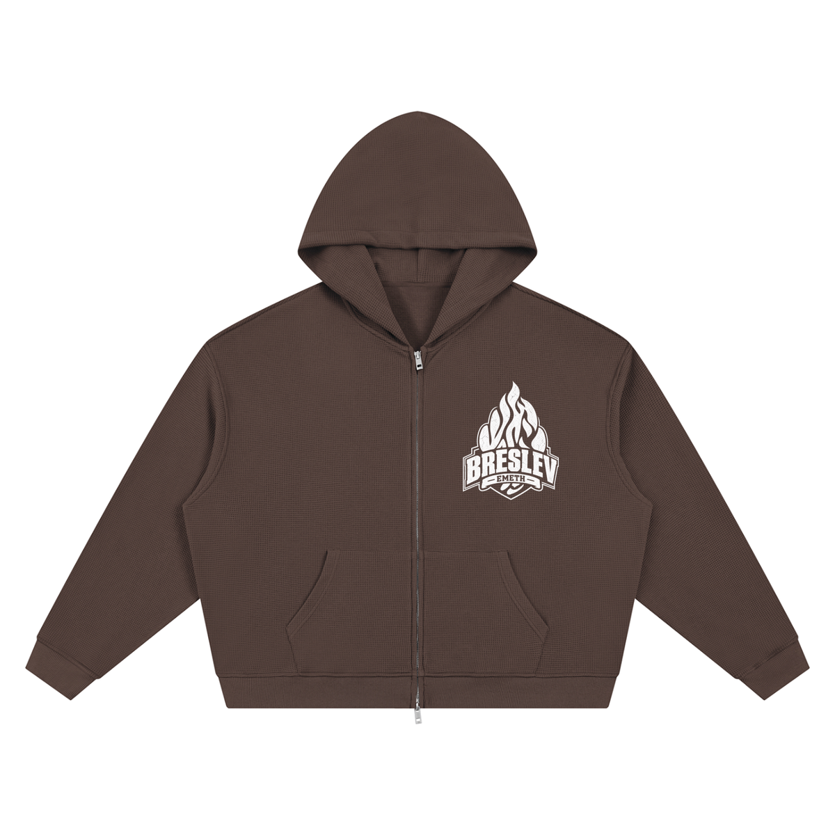 EMETH 148 Breslev | Hoodie Zippé Waffle