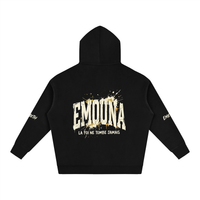 EMETH™ EMOUNA — Hoodie - Noir / S - EMETH