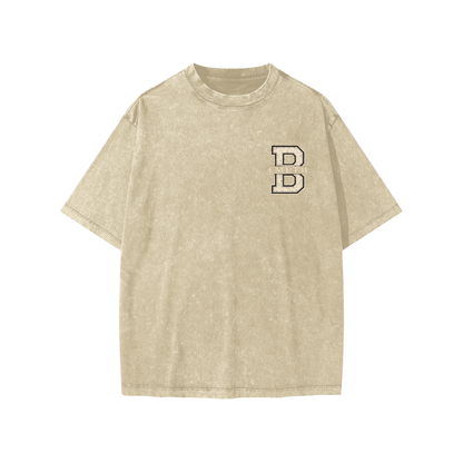 T-shirt Enfant Snow Washed Varsity B – 270 GSM | EMETH Kids