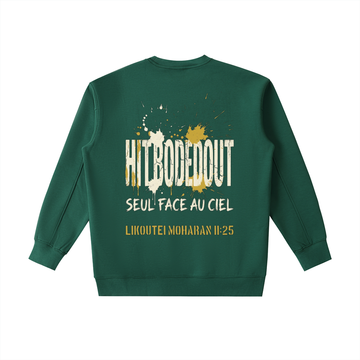 EMETH™ 148 HITBODEDOUT — Sweat Col Rond - Noir / S - EMETH