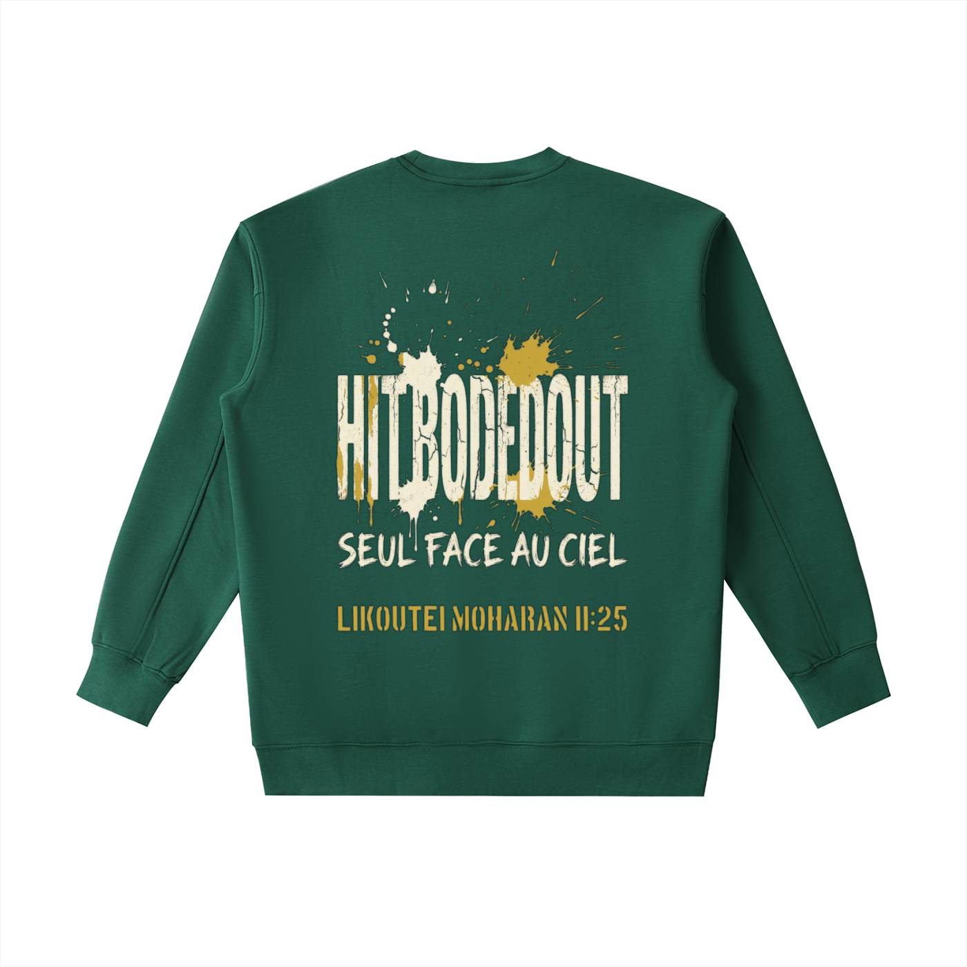 EMETH™ 148 HITBODEDOUT — Sweat Col Rond - Noir / S - EMETH