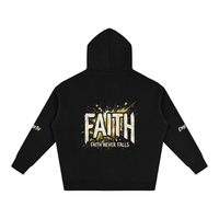 EMETH™ EMOUNA — Hoodie Faith - Noir / S - EMETH
