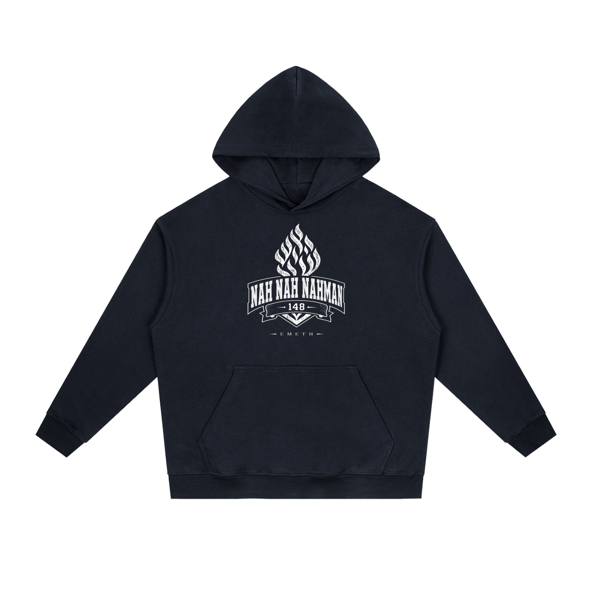 EMETH Nah Nah Nahman 148 | Hoodie Oversize Épaules Tombées
