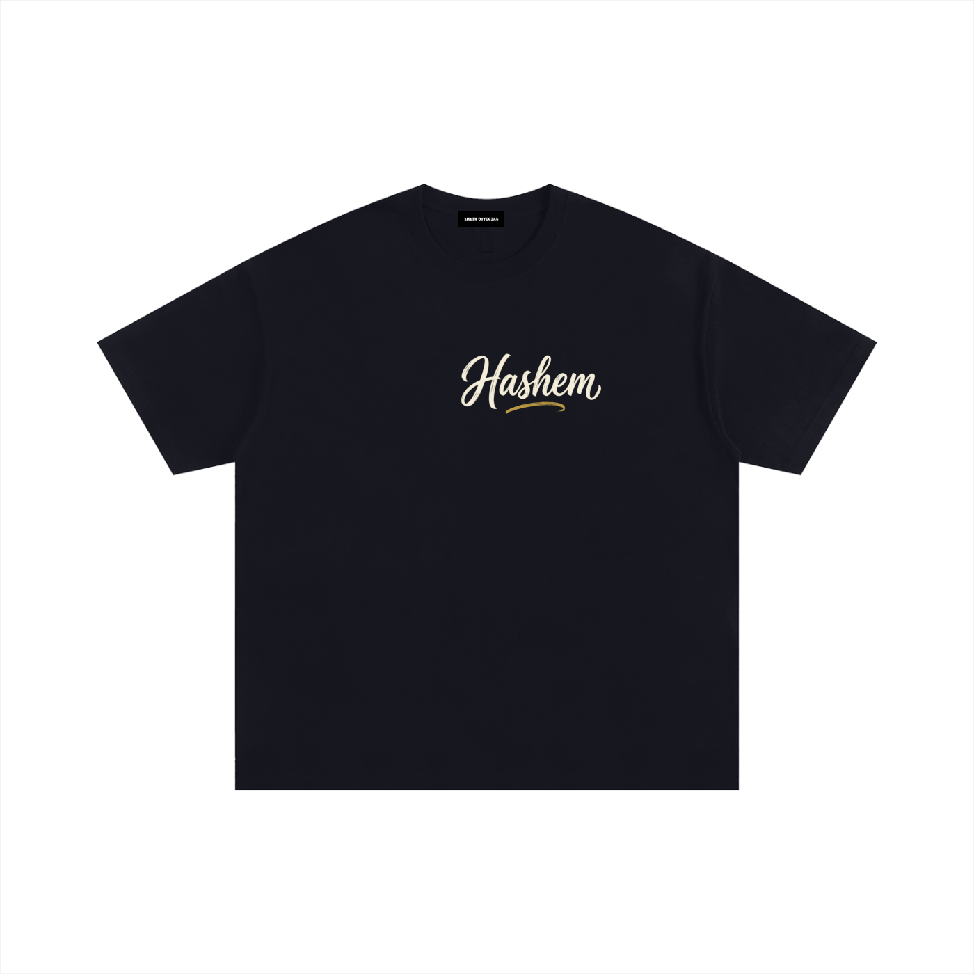 EMETH™ HASHEM TODA — T-Shirt - Noir / S - EMETH