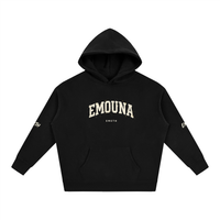 EMETH™ EMOUNA — Hoodie - Noir / S - EMETH