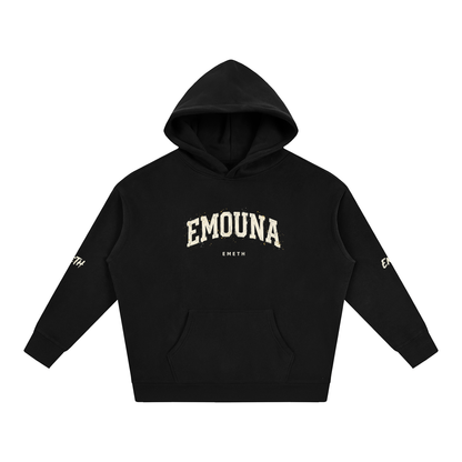 EMETH™ EMOUNA — Hoodie - Noir / S - EMETH