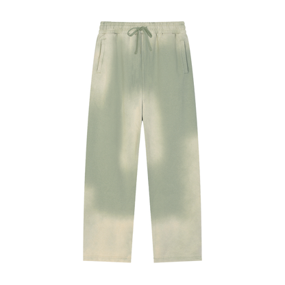 EMETH™ Jogger Sun Fade Bords Bruts | Straight Oversize