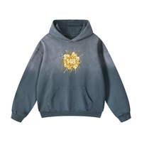 EMETH™ AZAMRA 148 — Hoodie - Gris bleu / S - EMETH