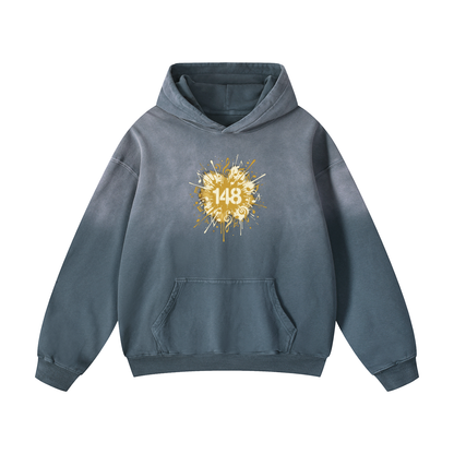 EMETH™ AZAMRA 148 — Hoodie - Gris bleu / S - EMETH