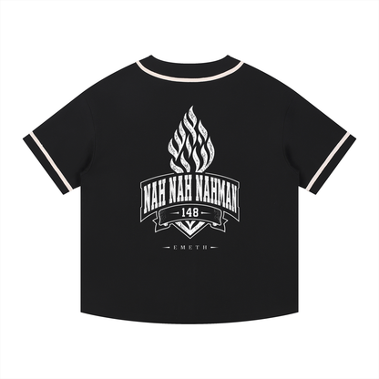 EMETH NAH NAH NAHMAN | Jersey Baseball Boutonné