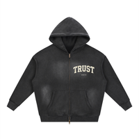 EMETH™ BITAHON — Hoodie Zippé Édition 02 - Noir / S - EMETH
