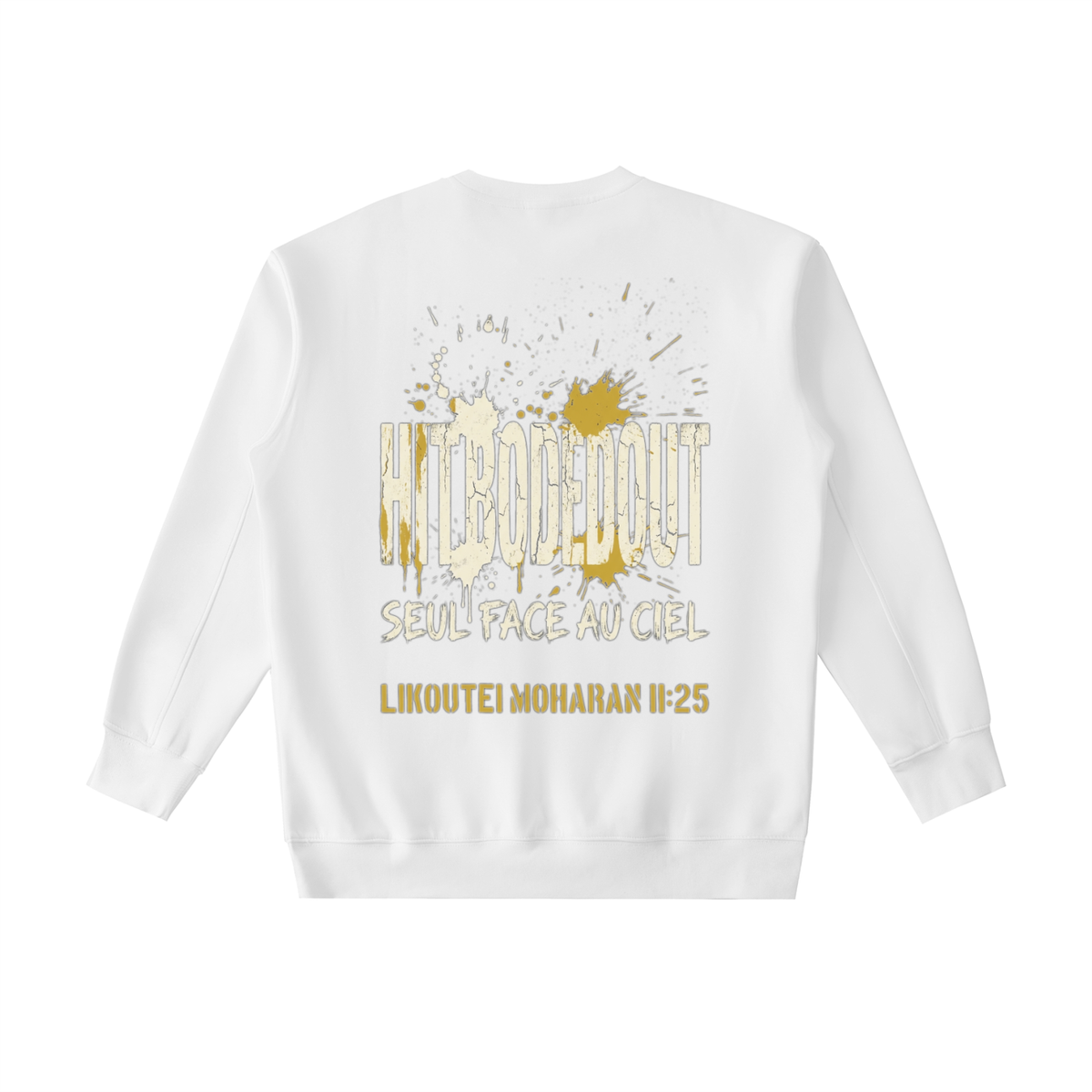 EMETH™ 148 HITBODEDOUT — Sweat Col Rond - Noir / S - EMETH