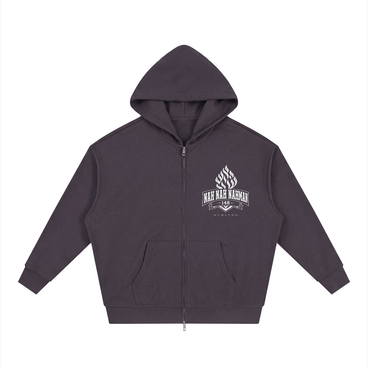 EMETH Na Nach Nahman | Hoodie Zippé