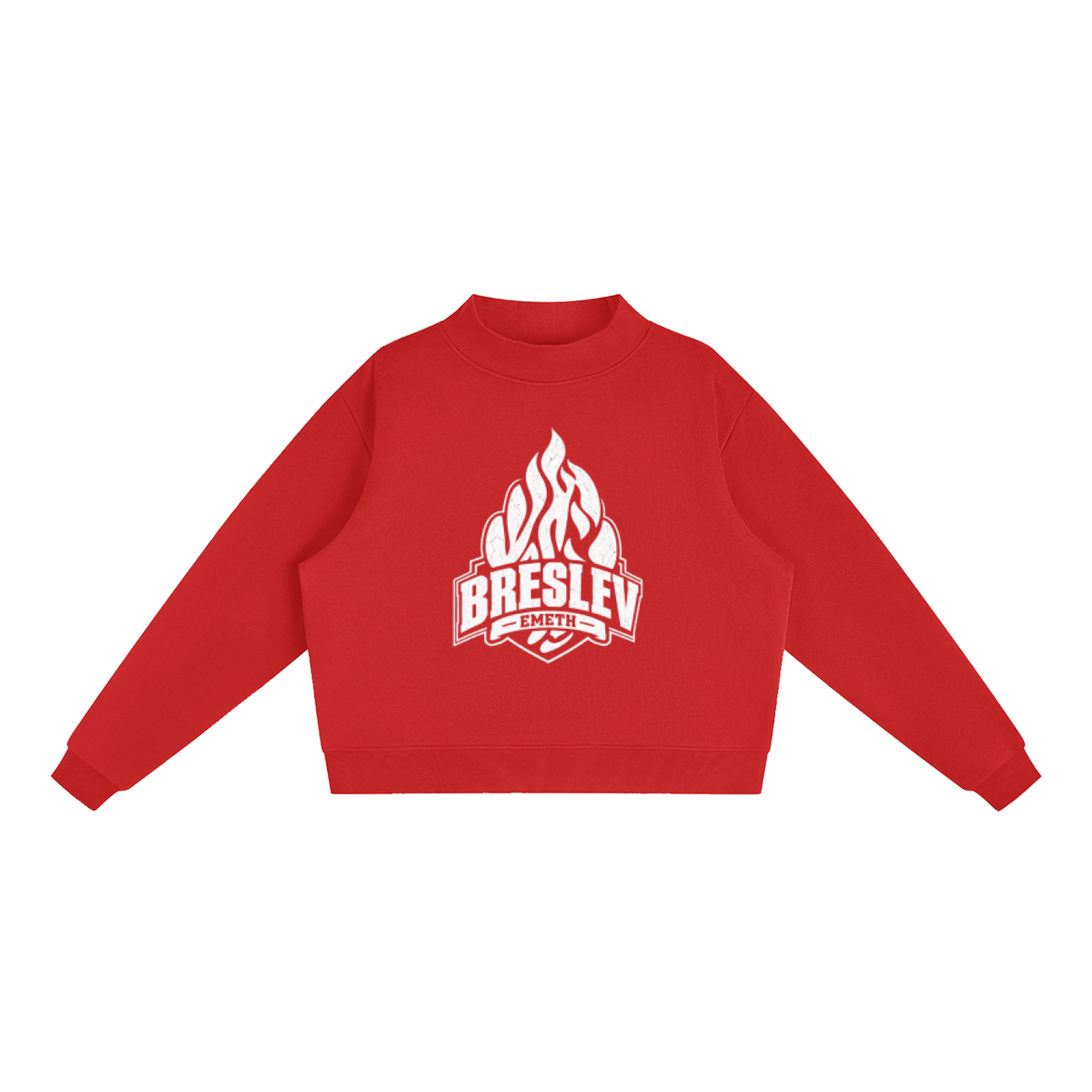 Sweat Femme EMETH™ Breslev Flamme Col Monté