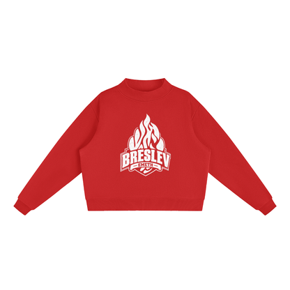 Sweat Femme EMETH™ Breslev Flamme Col Monté