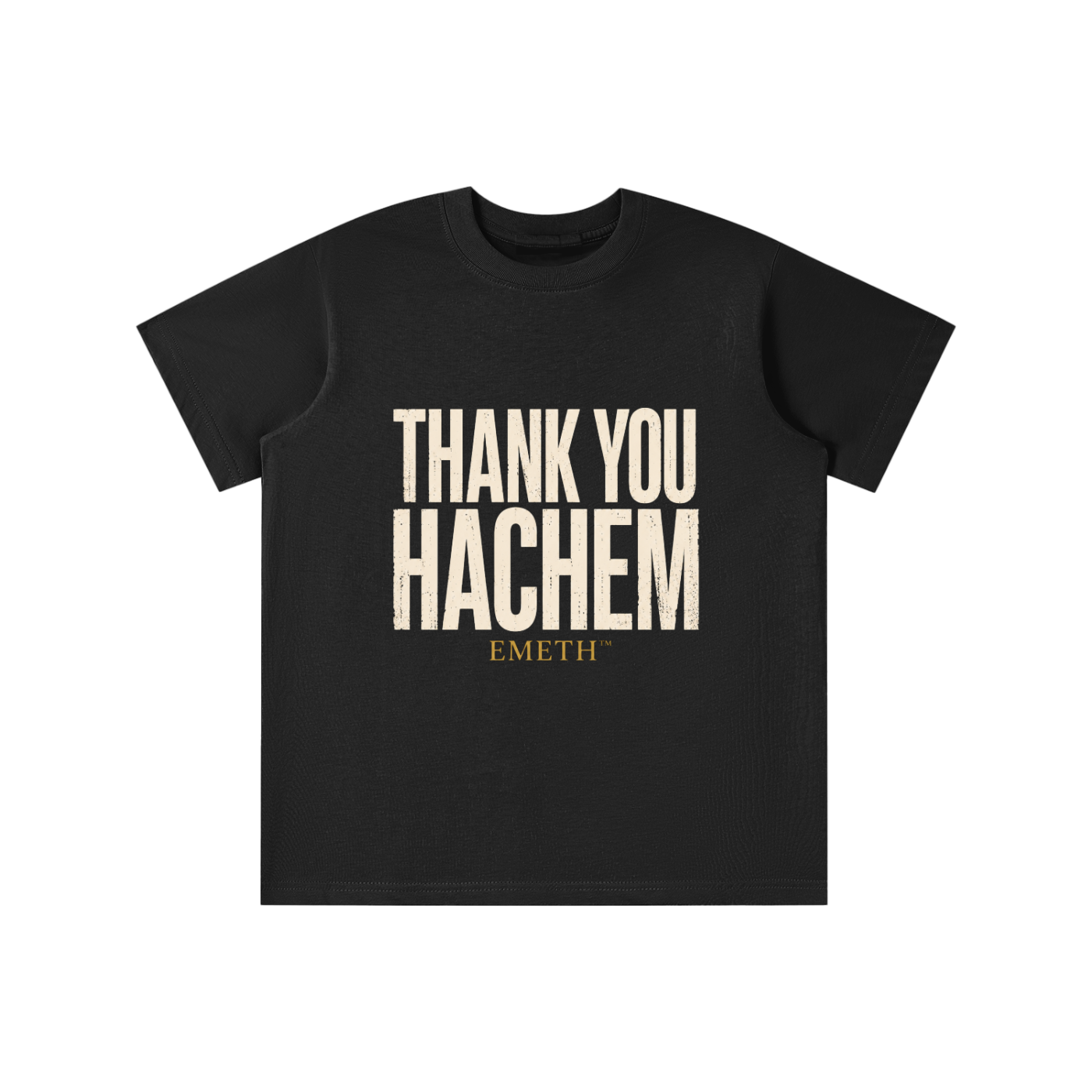 T-shirt Enfant THANK YOU HACHEM – 100 % Coton | EMETH Kids