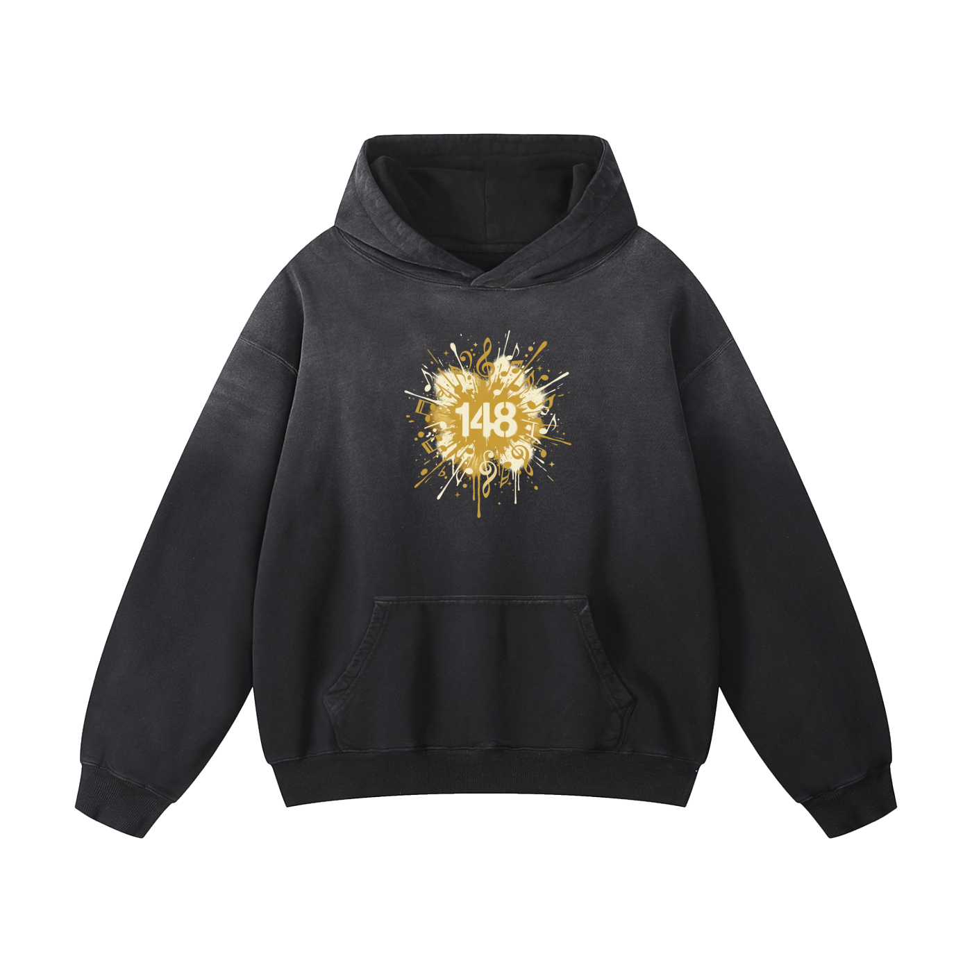EMETH™ AZAMRA 148 — Hoodie - Noir / S - EMETH