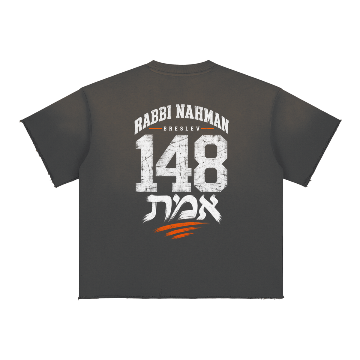 EMETH 148 Breslev Sun Fade | Raw Edge T-shirt