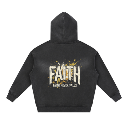 EMETH™ EMOUNA — Hoodie Zippé Faith - Noir / S - EMETH
