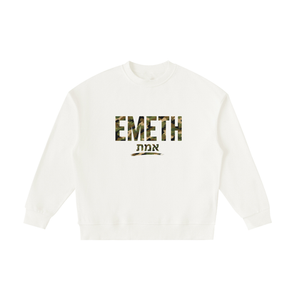 EMETH Kids CAMO | Sweat Col Rond Molleton 365G