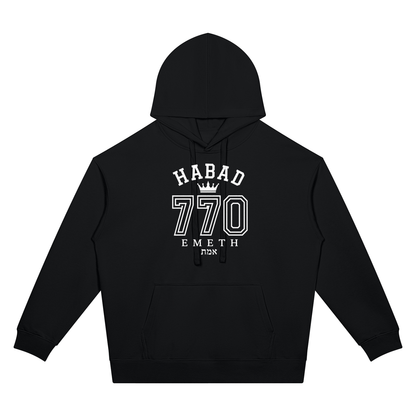 EMETH Habad 770 | Hoodie Oversize Épaules Tombées