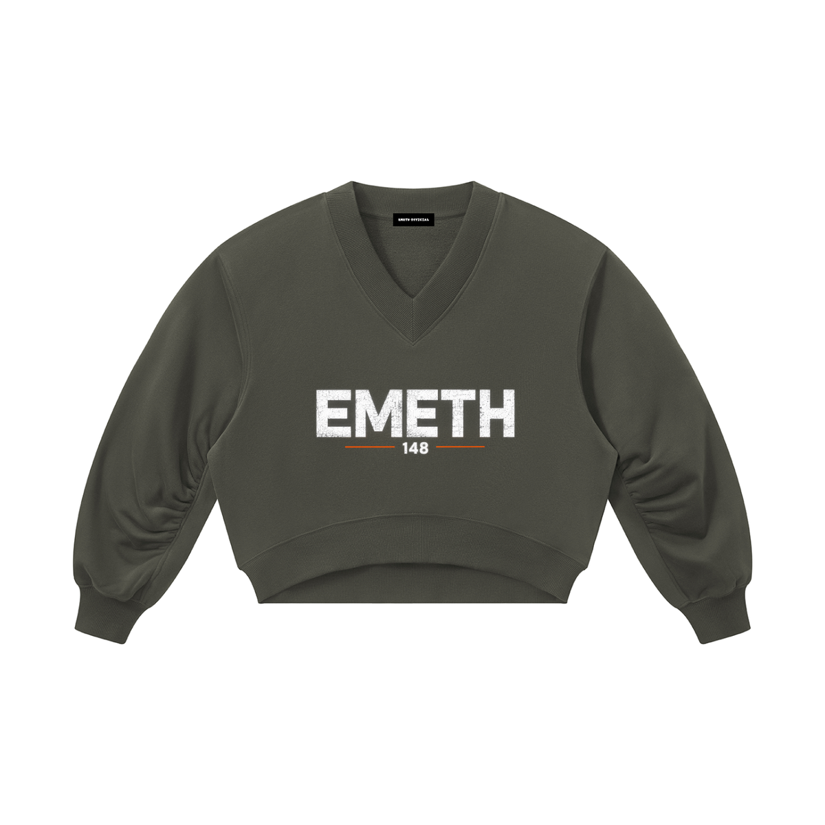 Sweat Femme EMETH™ 148 Breslev Crop Col V