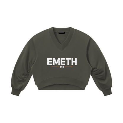 Sweat Femme EMETH™ 148 Breslev Crop Col V