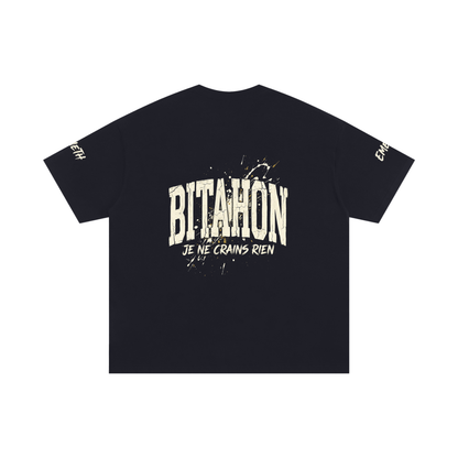 EMETH™ BITAHON — T-Shirt Fear Nothing - Noir / S - EMETH