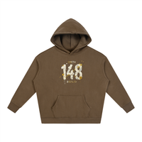 EMETH™ 148 HITBODEDOUT — Hoodie - Marron / S - EMETH