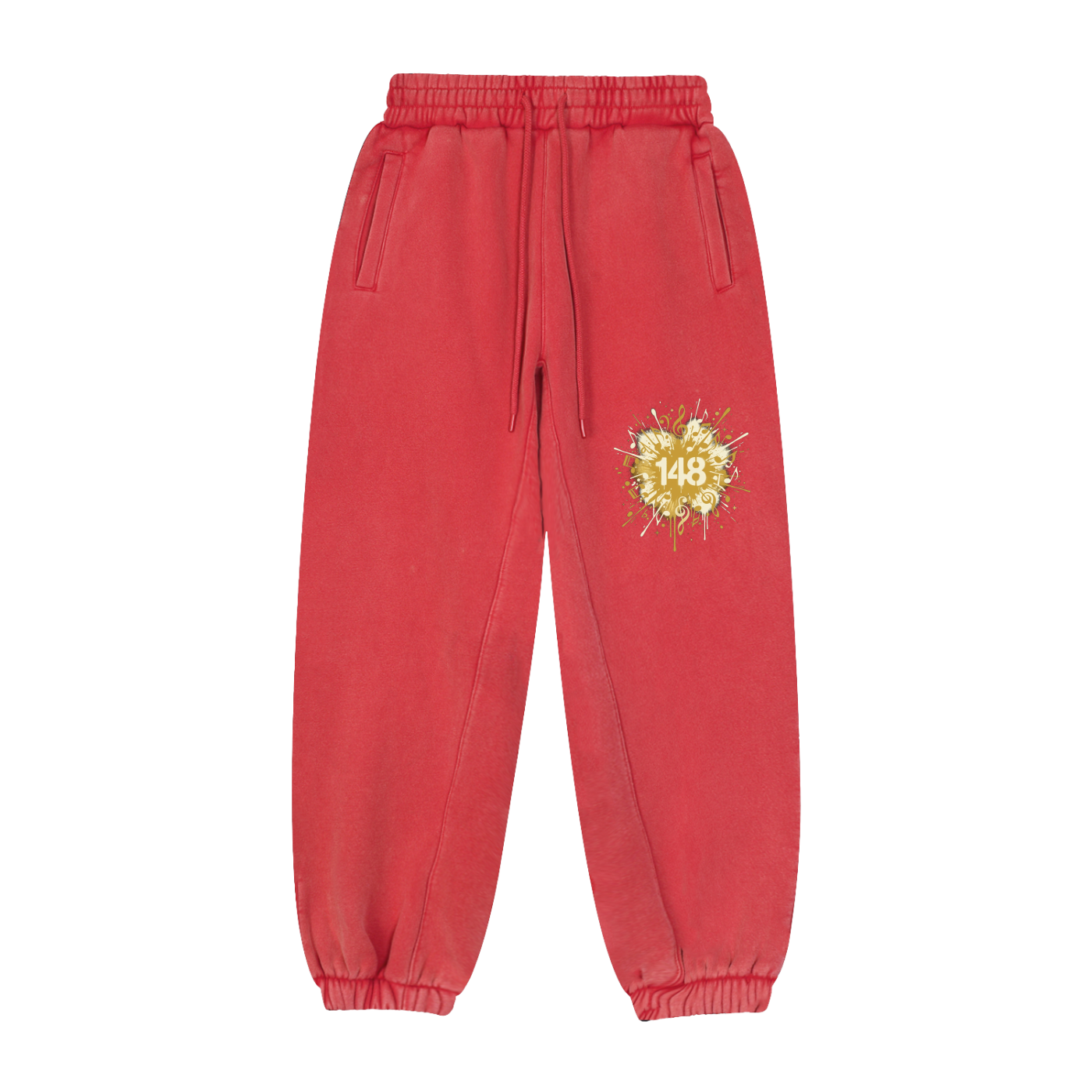 EMETH™ AZAMRA 148 — Jogger - Rouge / S - EMETH