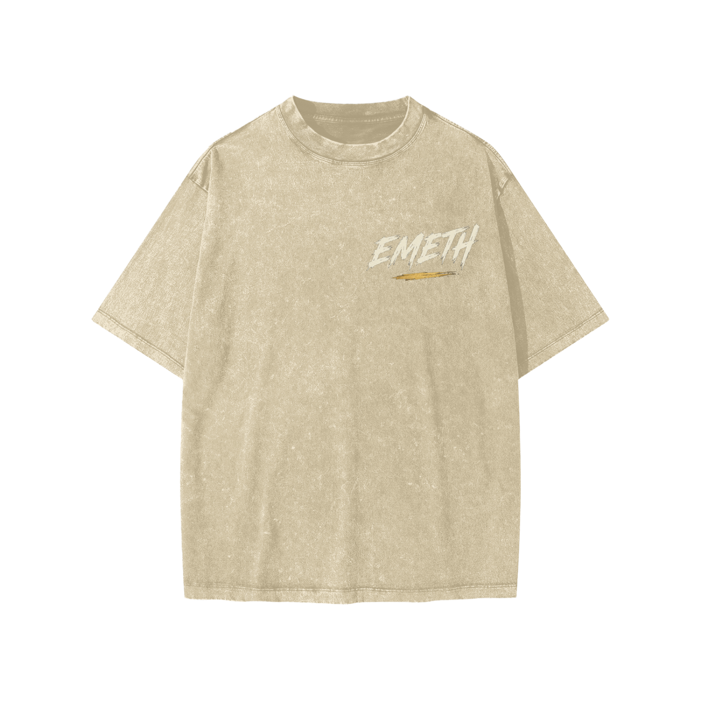 T-shirt Enfant Snow Washed EMETH Signature – 270 GSM | EMETH Kids