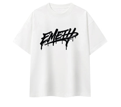 EMETH Essential Heavyweight T-Shirt 400G – T-shirt Oversized Premium en Coton Épais