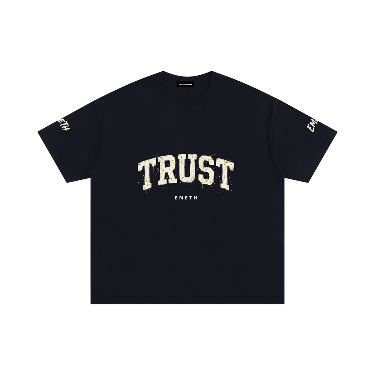 EMETH™ BITAHON — T-Shirt Fear Nothing Édition 02 - Noir / S - EMETH
