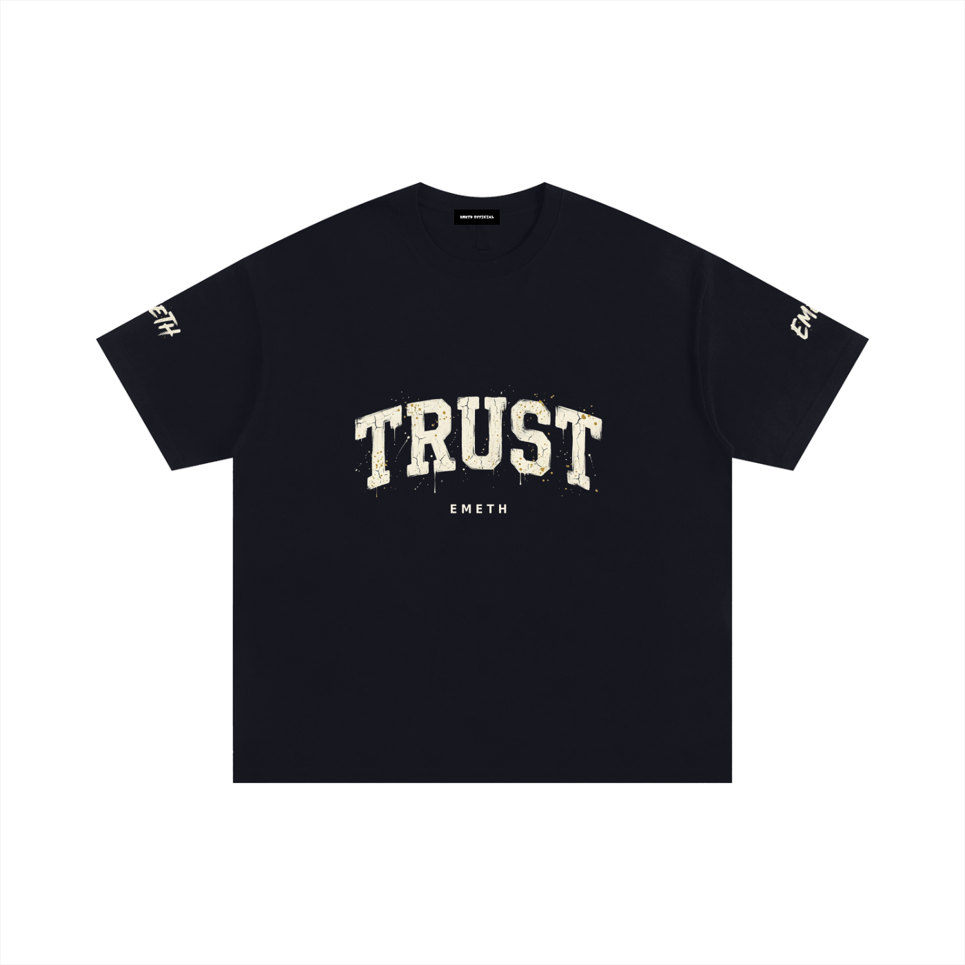 EMETH™ BITAHON — T-Shirt Fear Nothing Édition 02 - Noir / S - EMETH