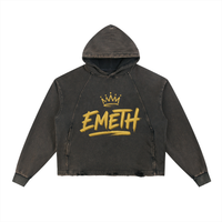EMETH™ 613 — Hoodie Pomegranate - Noir / S - EMETH