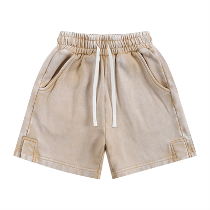 Short Enfant Snow Washed Premium – 290 GSM | EMETH Kids