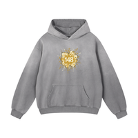 EMETH™ AZAMRA 148 — Hoodie - Gris / S - EMETH