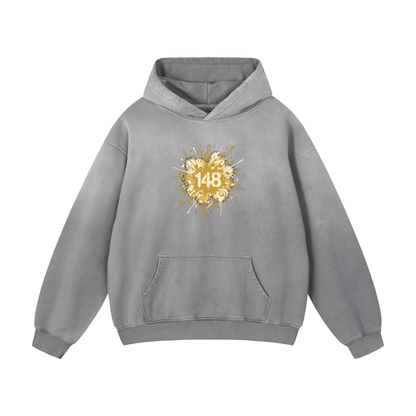 EMETH™ AZAMRA 148 — Hoodie - Gris / S - EMETH