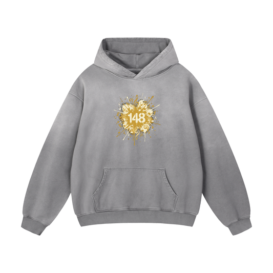 EMETH™ AZAMRA 148 — Hoodie - Gris / S - EMETH