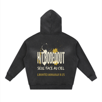 EMETH™ 148 HITBODEDOUT — Hoodie Zippé - Noir / S - EMETH