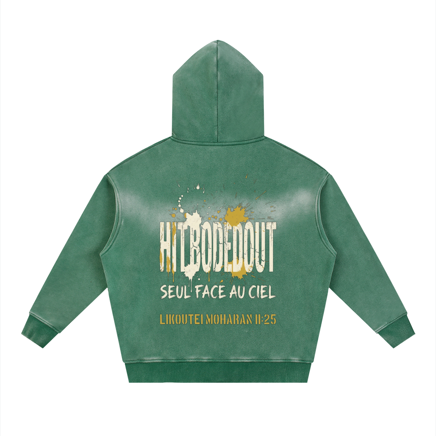 EMETH™ 148 HITBODEDOUT — Hoodie Zippé - Noir / S - EMETH