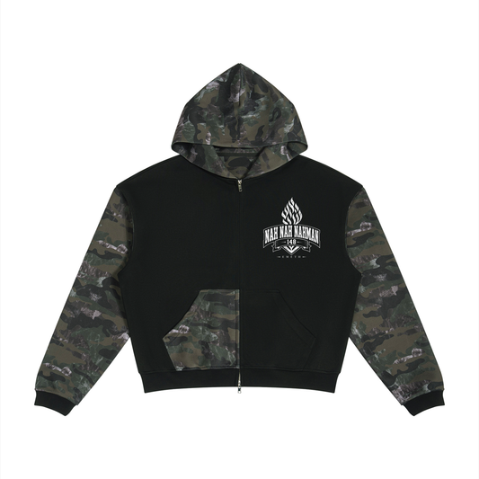 EMETH NAH NAH NAHMAN | Hoodie Zippé Camo