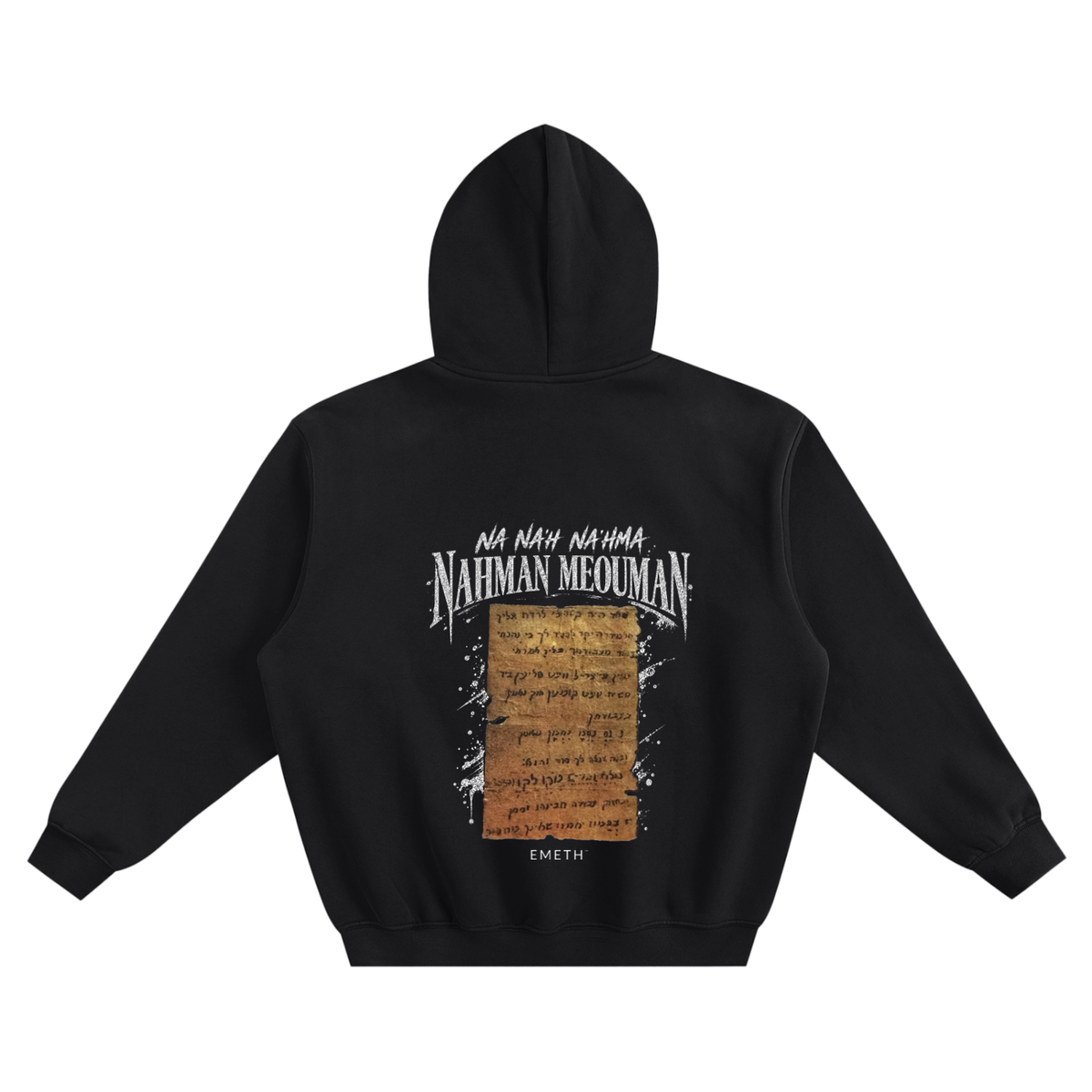 Hoodie Boxy EMETH™ 148 Petek Rabbi Nahman