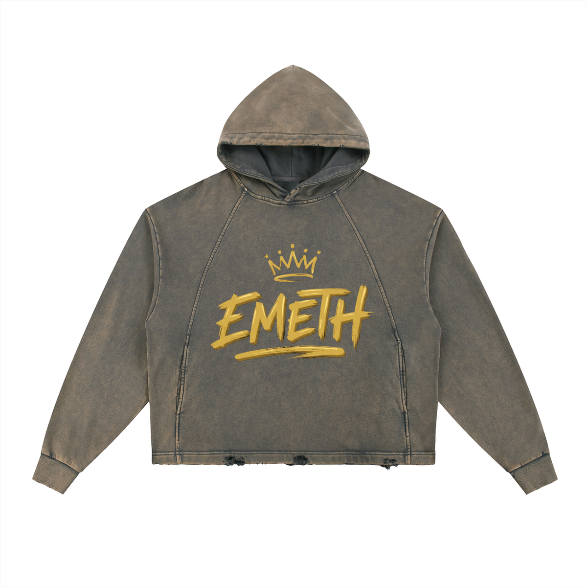 EMETH™ 613 — Hoodie Pomegranate - Gris / S - EMETH
