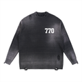 EMETH 770 Yehi Adonénou | Sweat Col Rond Distressed