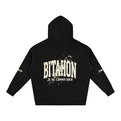 EMETH™ BITAHON — Hoodie - Noir / S - EMETH