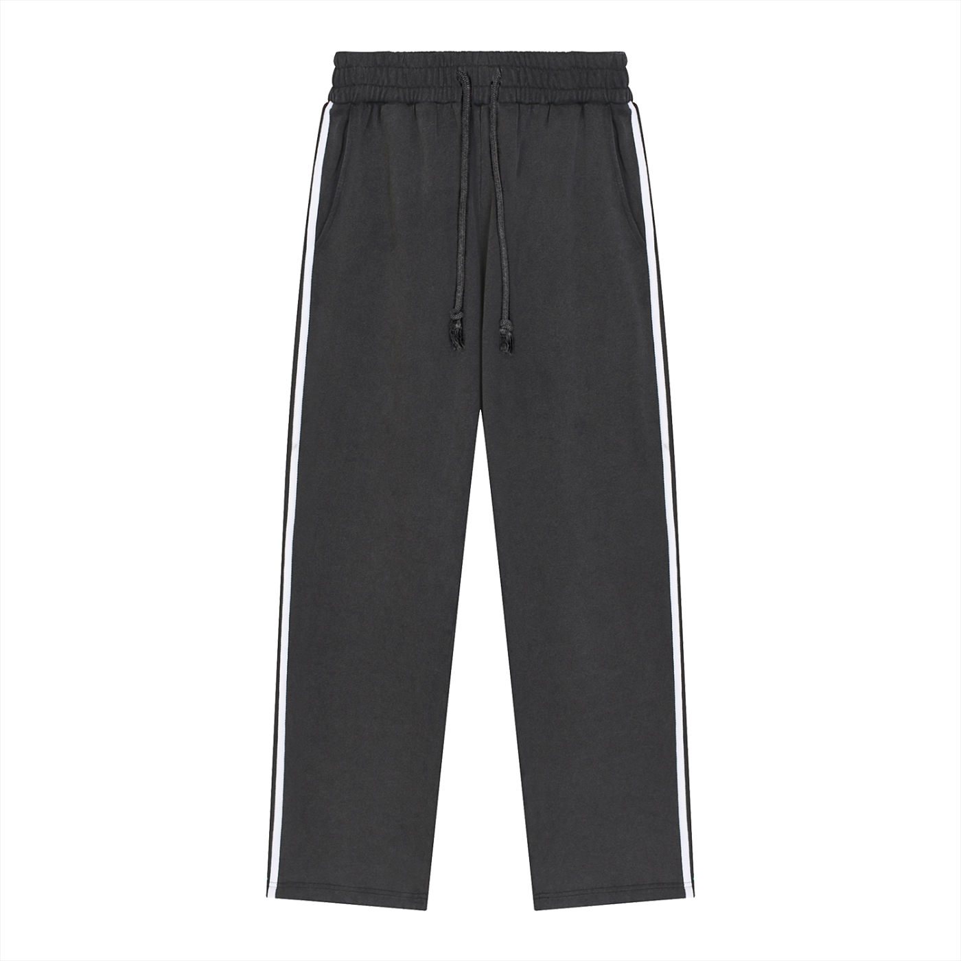 EMETH™ Jogger Snow Wash Bandes Contrastées | Oversize